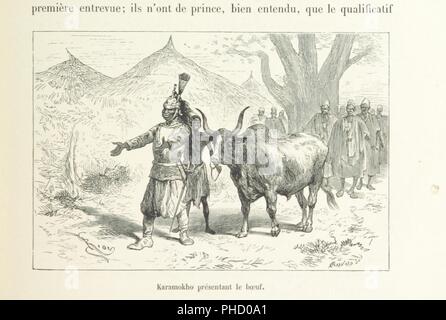 Bild von Seite 105 von 'Du Niger au Golfe de Guinea, par le Pays de Kong et le Mossi. 1887-1889. Ouvrage contenant une Carte. et Cent soixante-seize gravures sur Bois, etc'. Stockfoto