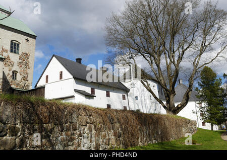 Die mittelalterliche Burg in Turku, Finnland Stockfoto