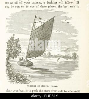 Bild von Seite 188' [Das Land der Broads. Illustrierte Ausgabe.]'. Stockfoto