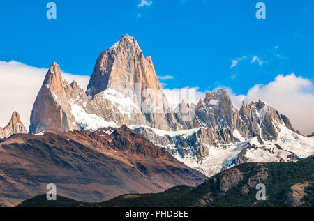 Fitz Roy Berg, El Chalten, Patagonien, Argentinien Stockfoto