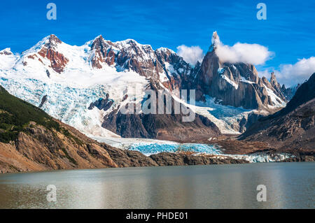 Cerro Torre Berg, Patagonien, Argentinien Stockfoto