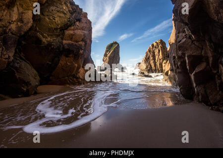 Praia da Ursa, Portugal Stockfoto