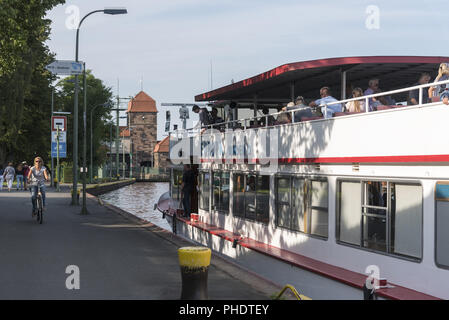 Ausflugsschiff Stockfoto