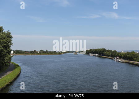 Midland Canal, Ostwestfalen-Lippe, Deutschland, Europa Stockfoto