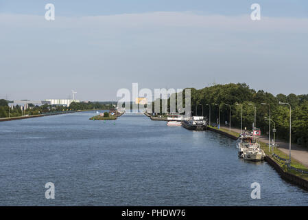 Midland Canal, Ostwestfalen-Lippe, Deutschland, Europa Stockfoto