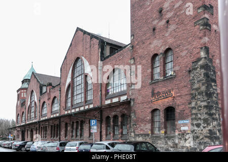 Market-Hall in Breslau Stockfoto