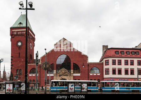 Market-Hall in Breslau Stockfoto