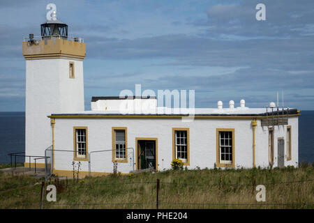 Schottland, Highlands, Caithness, Duncansby Head Lighgthouse Stockfoto