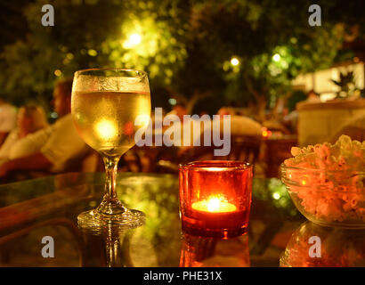 Glas Wein Stockfoto