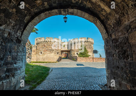 Die Festung Kalemegdan in Belgrad, Serbien Stockfoto