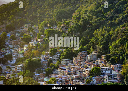 Rio de Janeiro slum Stockfoto