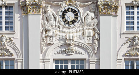 Historisches Rathaus, Bonn, Nordrhein-Westfalen, Deutschland, Europa wiederhergestellt Stockfoto