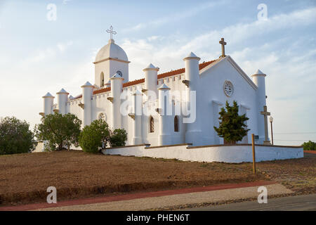 San Domingos Kirche. Corte do Pinto. Mértola. Alentejo, Portugal Stockfoto