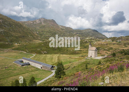 Simplon, Mountain Pass im Wallis Schweiz Stockfoto