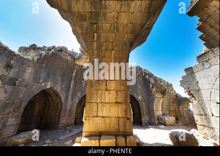 Nimrod Festung in Israel. Stockfoto