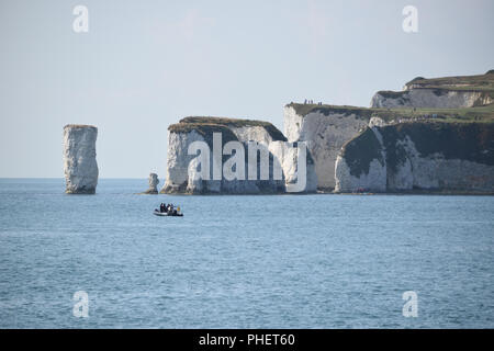 Old Harry Rocks Stockfoto