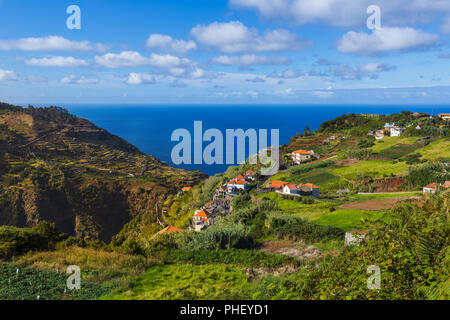 Ribeira da JANELA - Madeira Portugal Stockfoto