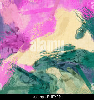 Bunte digitale Malerei Kunst Stockfoto