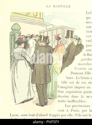 Bild von Seite 277 von 'La Vie des Boulevards. Dessins en couleurs par S. Vidal". Stockfoto