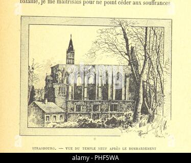 Bild von Seite 283 'L'Alsace et la Lorraine. Récits et Souvenirs patriotiques. Préface par François Coppée. Ouvrage orné de gravures'. Stockfoto