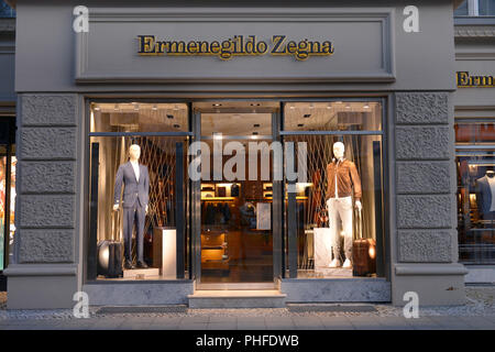 Ermenegildo Zegna, Kurfürstendamm, Charlottenburg, Berlin, Deutschland Stockfoto