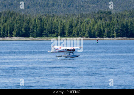 Landschaft um ketchikan Alaska Wildnis Stockfoto