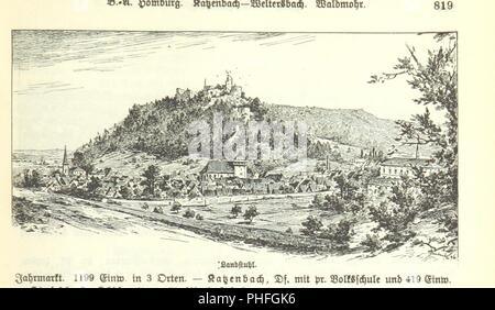 Bild von Seite 835 "Geographisch-historisches Handbuch von Bayern". Stockfoto