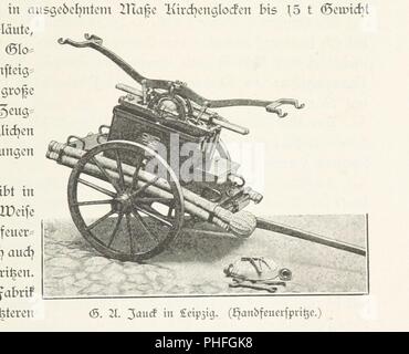 Bild von Seite 835 "Leipzig und seine Bauten. Herausgegeben von der Vereinigung. Mit 372 Ansichten, etc.". Stockfoto