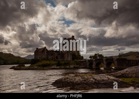 Eilean Donan Castle, schottisch Westküste Stockfoto