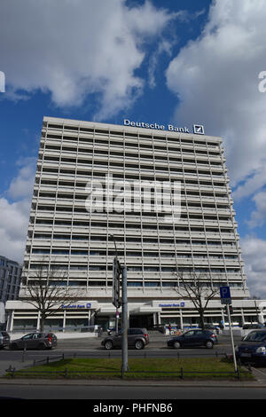 Die Deutsche Bank, Otto-Suhr-Allee, Charlottenburg, Berlin, Deutschland Stockfoto