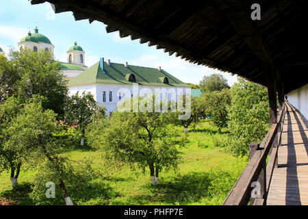 Alten Slawischen hölzerne Festung in Novhorod-Siverskii Stockfoto
