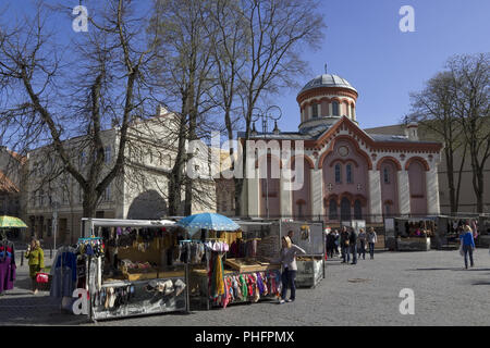 Ostermesse in der Altstadt Stockfoto