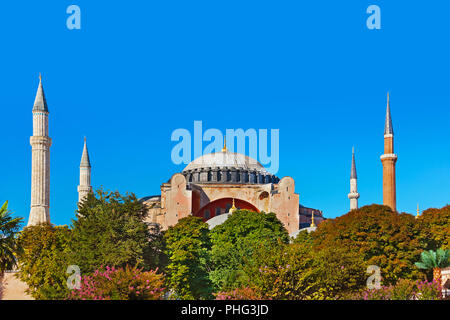Hagia Sophia in Istanbul Türkei Stockfoto