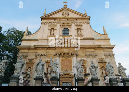 Kirche der Heiligen Peter und Paul im Inneren Altstadt, Krakau, Polen Stockfoto