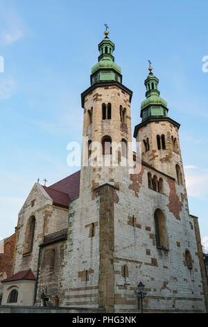 Kirche des Hl. Andreas in Altstadt, Krakau, Polen Stockfoto