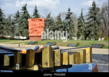 Denkmal zu Ehren der Sieg im Zweiten Weltkrieg. Chisinau, Republik Moldau Stockfoto