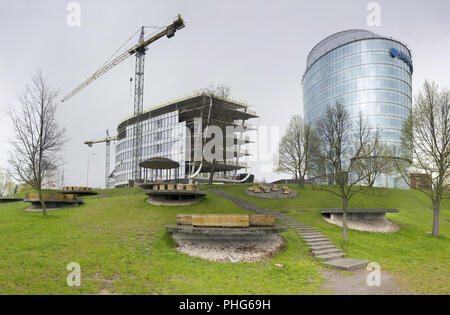 Barclays Büro in Vilnius Stockfoto