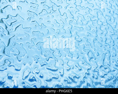 Gefrorene regen Wassertropfen Textur Stockfoto