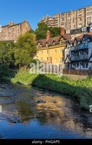 Dean Village, Edinburgh, Schottland, Großbritannien Stockfoto