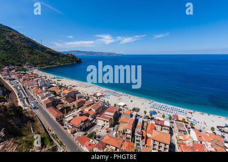 Die Stadt von Scilla, Kalabrien, Italien Stockfoto