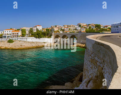 Bucht Fausse Monnaie - Marseille Frankreich Stockfoto