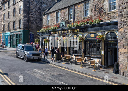 Greyfriars Bobby Pub, Edinburgh, Scotland, UK Stockfoto