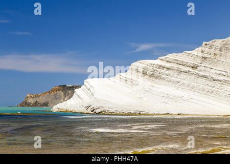 Scala dei Turchi, Sizilien, Italien Stockfoto