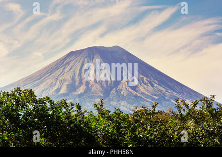 Vulkan in Nicaragua Stockfoto