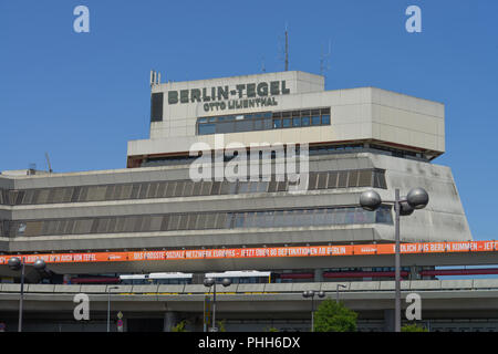 Hauptgebaeude, Terminal A, Flughafen Tegel, Reinickendorf, Berlin, Deutschland Stockfoto