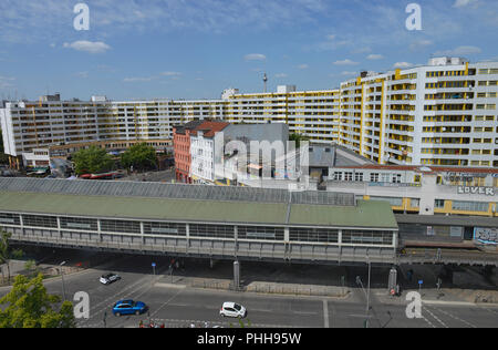 Kreuzberger Zentrum, Kottbusser Tor, Kreuzberg, Berlin, Deutschland Stockfoto