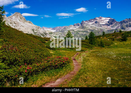 Schönen Berglandschaft, Alpe Devero, Italien Stockfoto