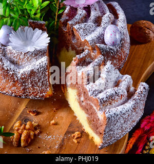 Traditionelle polnische Ostern Kuchen Stockfoto