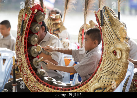 THAILAND ISAN PHIMAI THAI MUSIK Stockfoto