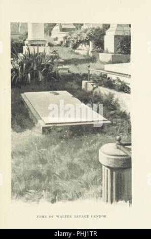 Bild von Seite 101 'literarische Wahrzeichen von Florenz... Illustriert". Stockfoto